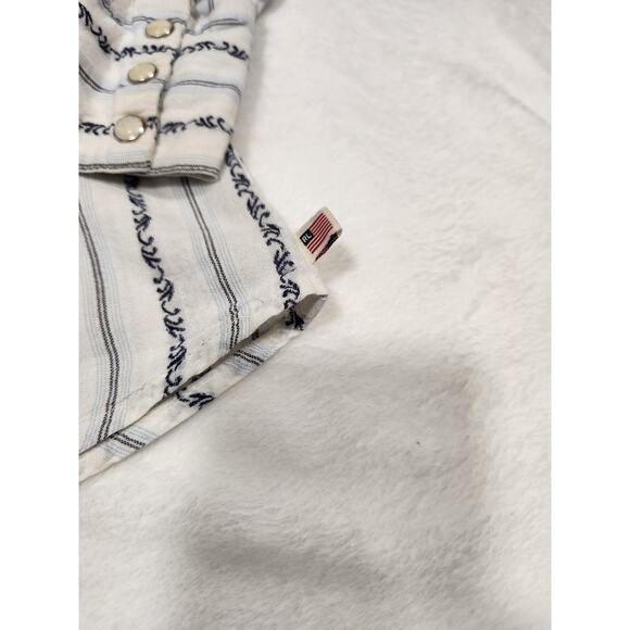 1990's Polo by Ralph Lauren western vibe - button up with pearl snaps size XL - Picture 2 of 8